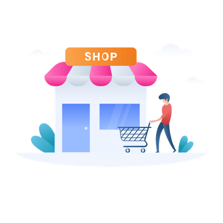 Shop  Illustration