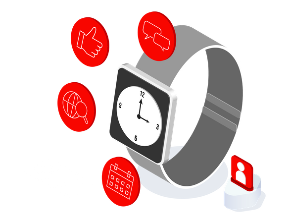 Smart Watch  Illustration