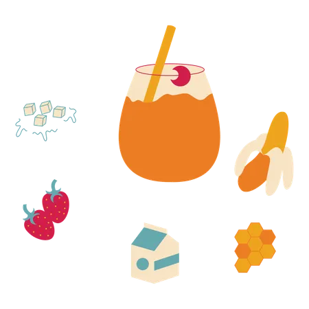 Smoothie  Ilustração