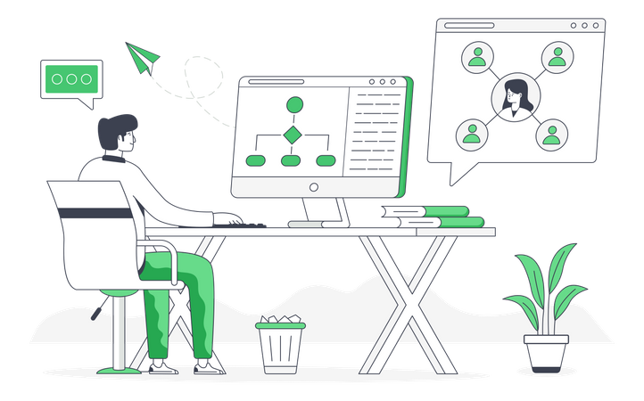 Structure organisationnelle  Illustration