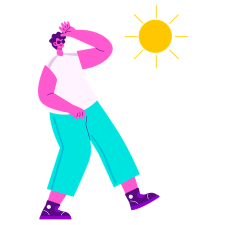 Sunny day  Illustration