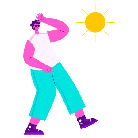 Sunny day  Illustration