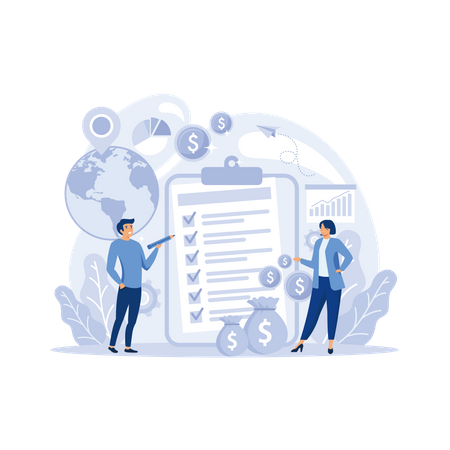 Tax calculation  Illustration