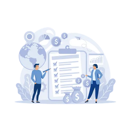 Tax calculation  Illustration