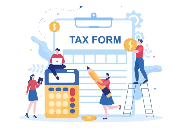 Tax Calculator  Illustration