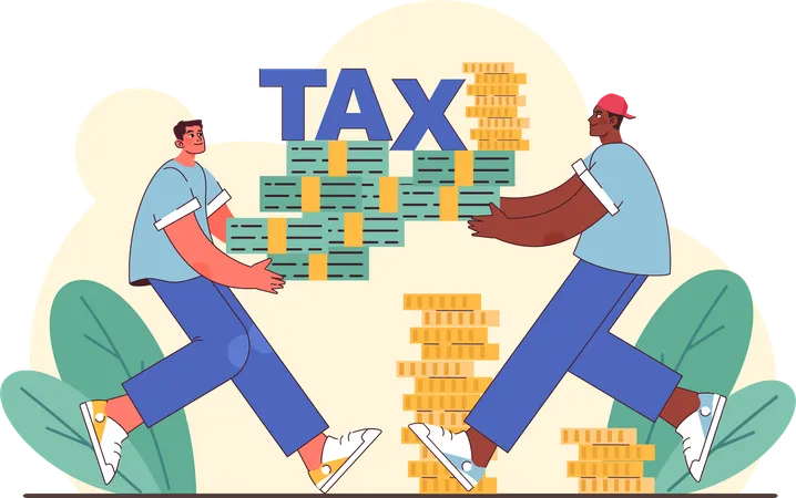 Tax Payment  Illustration