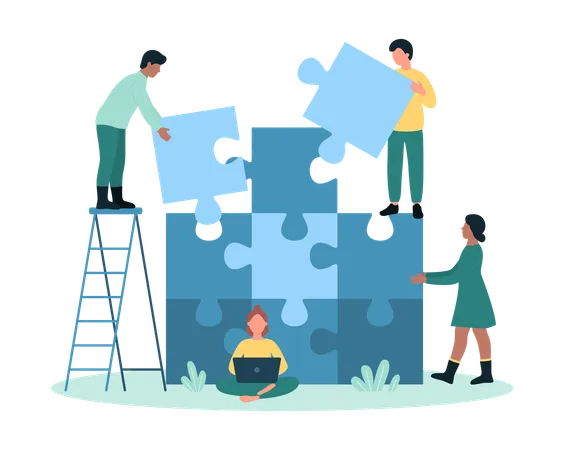 Team building  Illustration