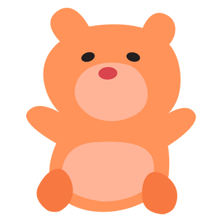 Teddy Bear  イラスト