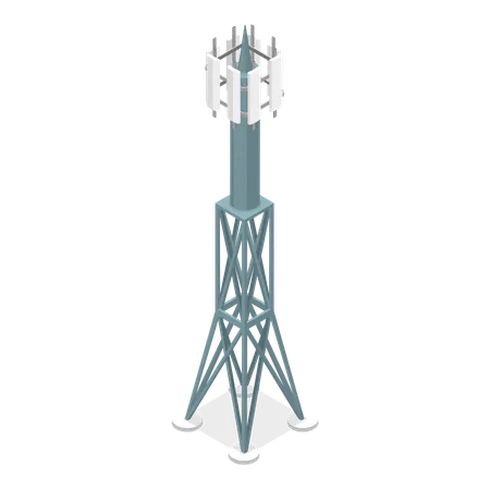 Telecom tower  Illustration