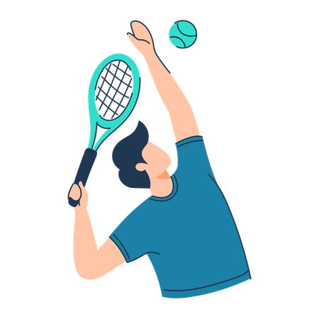 Tennis  Illustration