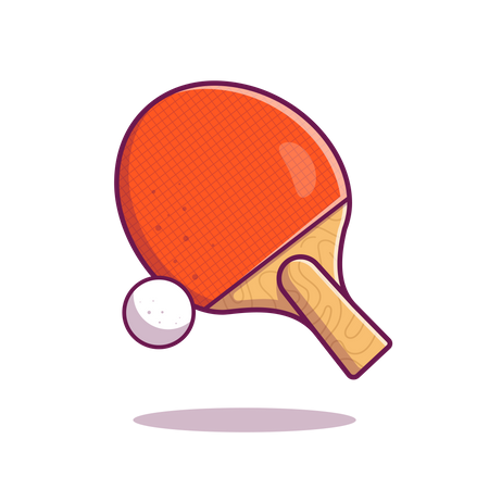 Tennis de table  Illustration