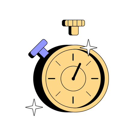 Time Stopwatch  Illustration