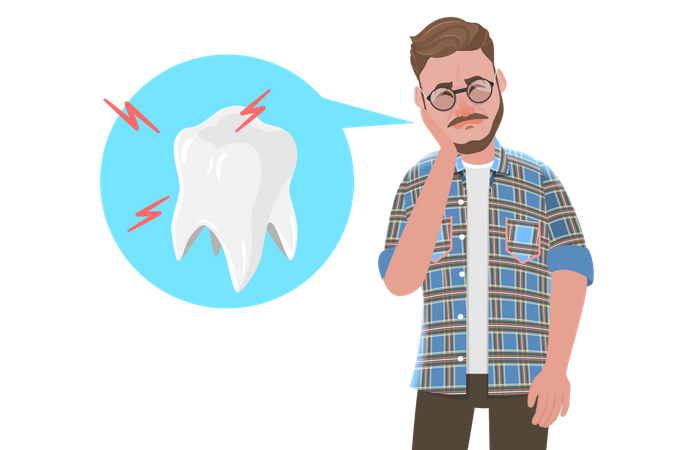 Tooth Pain  일러스트레이션