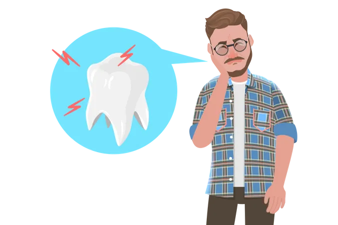 Tooth Pain  일러스트레이션