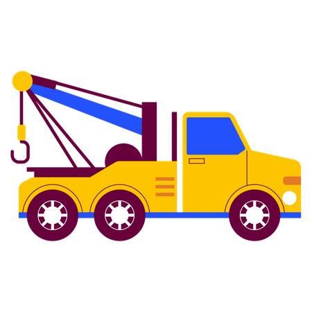 Tow truck  Illustration