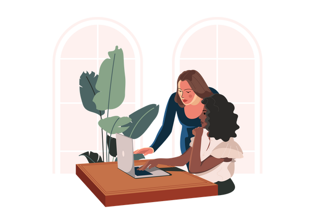 Trabalho em equipe  Ilustração