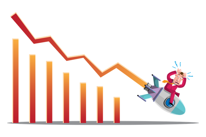 Unsuccessful Loss  Illustration