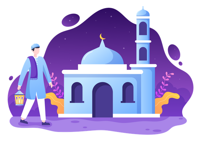 Vacances du ramadan kareem  Illustration