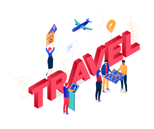 Viajar  Ilustración