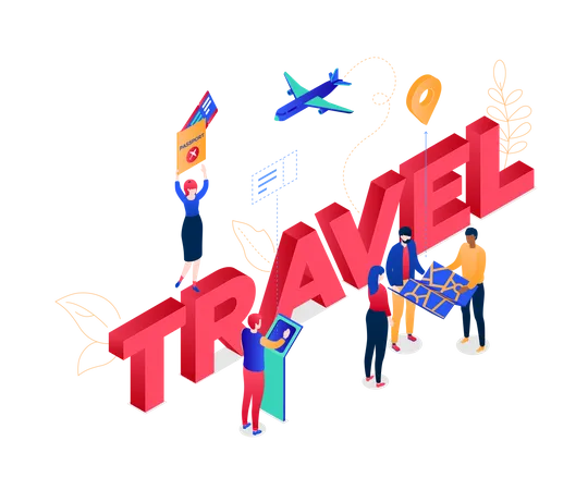 Viajar  Ilustración