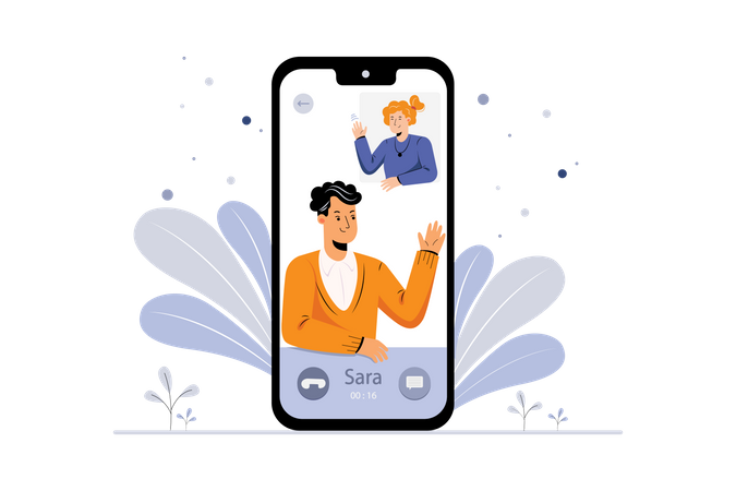 Video call  Illustration