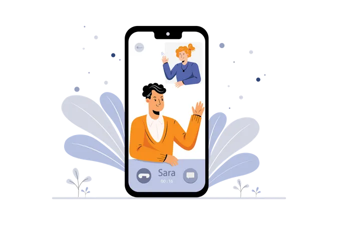 Video call  Illustration