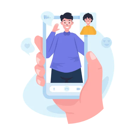 Video call  Illustration