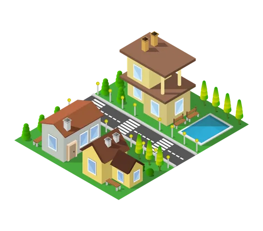 Village  Illustration