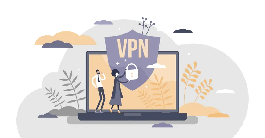 VPN  Illustration