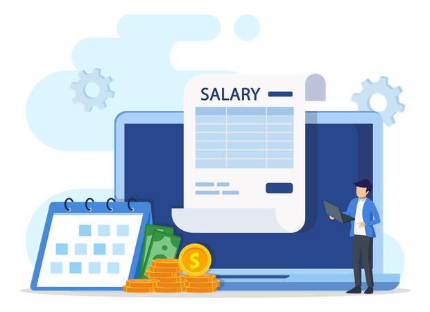 Wage Distribution  Illustration