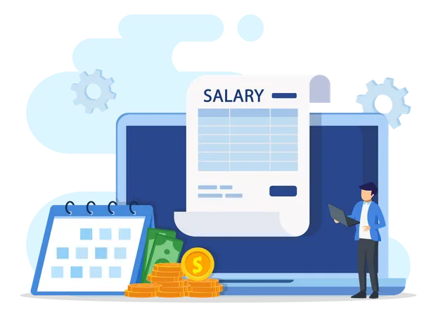 Wage Distribution  Illustration