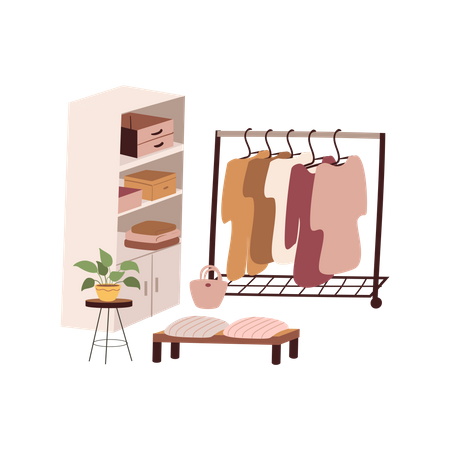 Wardrobe  Illustration