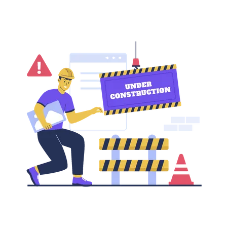 Website Development  Illustration