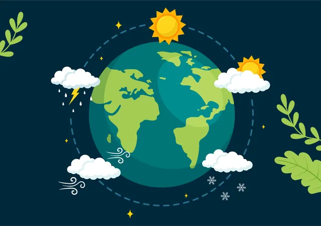 World Meteorological Day  Illustration