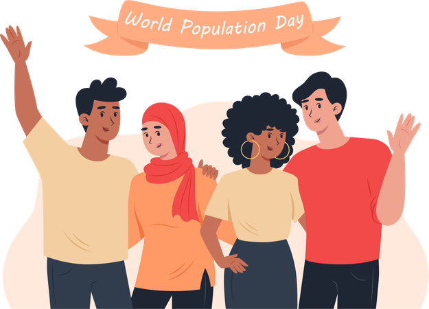 World Population Day  Illustration