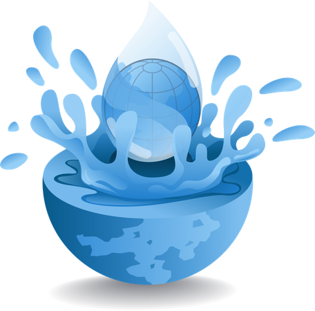 World water day event  Illustration