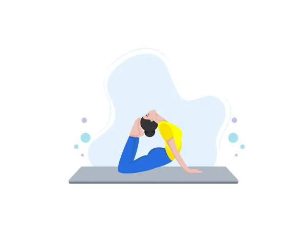 Yoga  Illustration