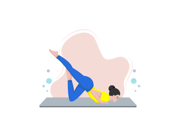 Yoga  Illustration