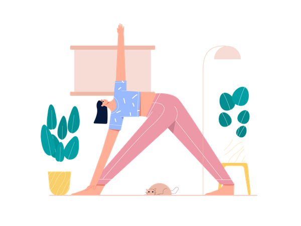 Yoga  일러스트레이션