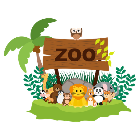 Zoo  イラスト