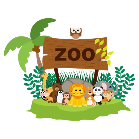 Zoo  イラスト