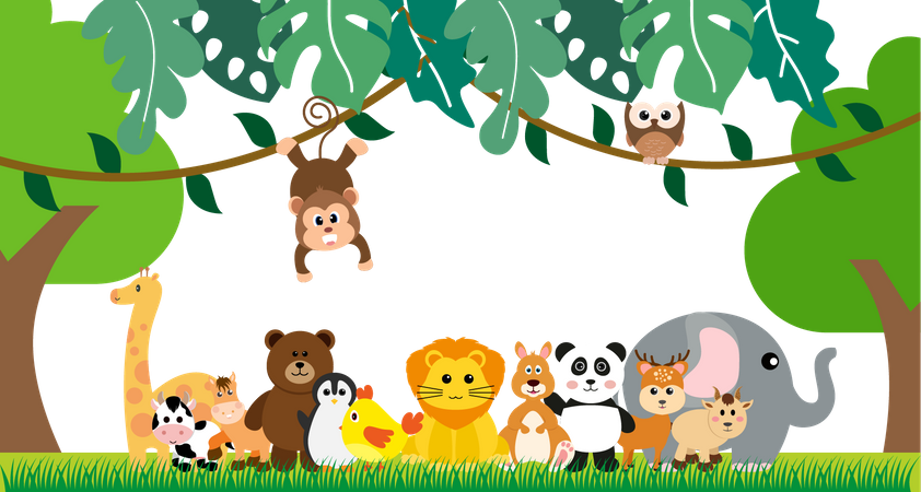 Zoo  イラスト