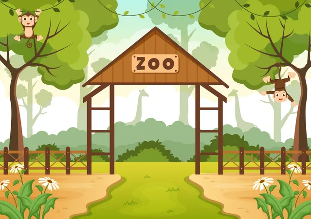 Zoo  イラスト