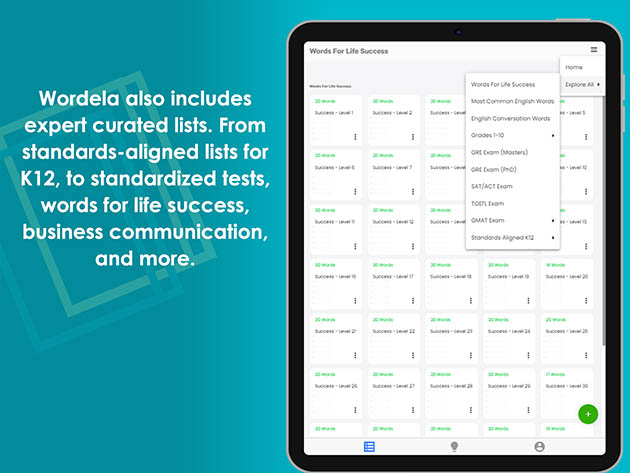 Wordela Vocabulary Builder: Lifetime Subscription