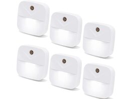 6-Pack Motion Sensor Plug-in Lights