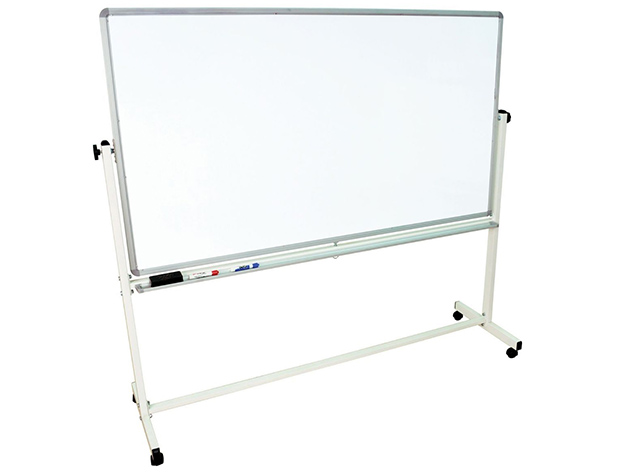 Offex Double-Sided Magnetic Whiteboard (72"W x 40"H)