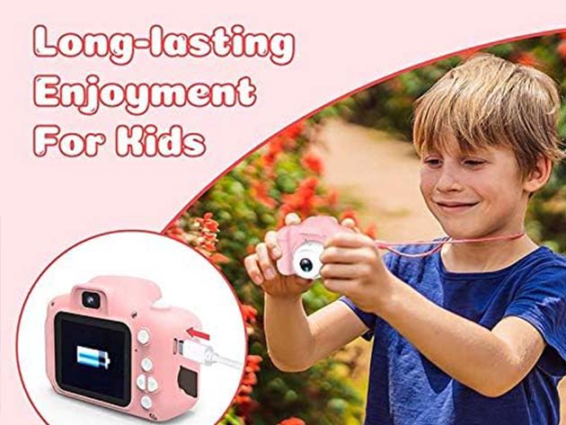 Children's Mini 1080p HD Digital Camera with 32GB Micro SD Card