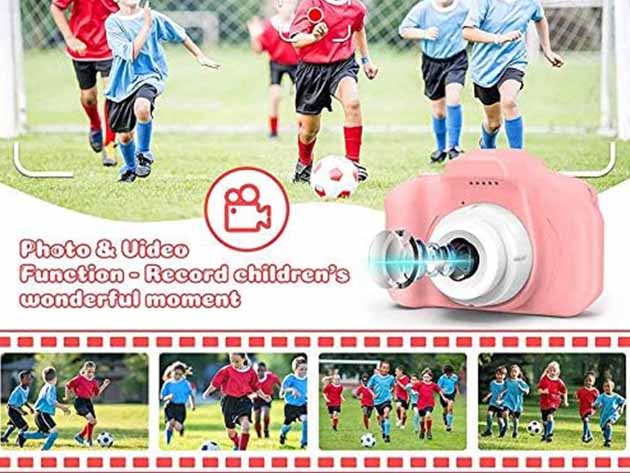 Children's Mini 1080p HD Digital Camera with 32GB Micro SD Card