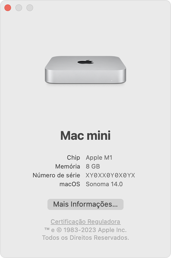 Janela Sobre Este Mac