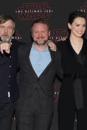 Daisy Ridley - "Star Wars: The Last Jedi" Press Conference in Mexico City 11/21/2017